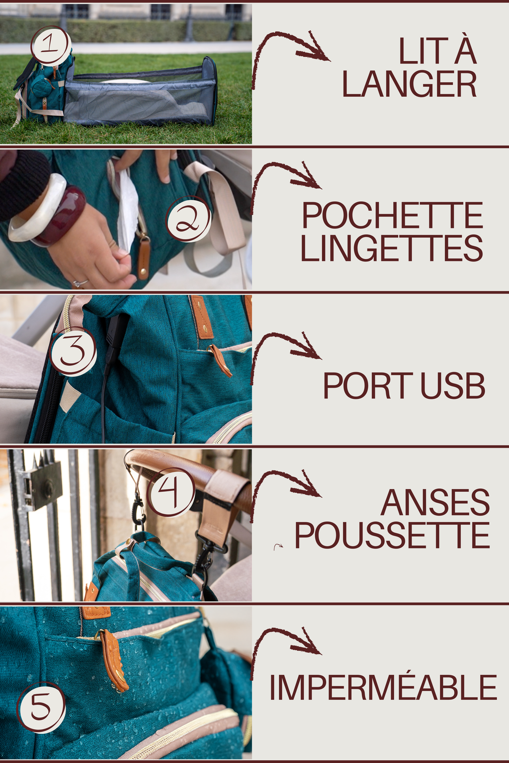 Sac à langer Nomade